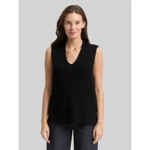 Women's V-neck tank top Tom Tailor image-1