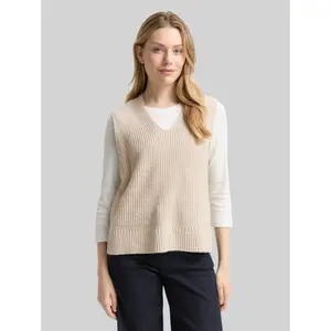 Women's V-neck tank top Tom Tailor image-1