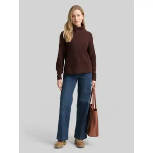 Women's knitted roll-neck jumper Tom Tailor image-3