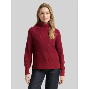 Women's knitted roll-neck jumper Tom Tailor image-1