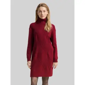 Women's Roll Neck Jumper Dress Tom Tailor image-1