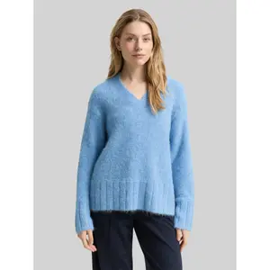 Women's knitted polo collar Tom Tailor image-1