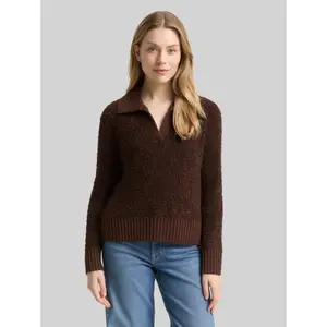 Women's Loop Knit V-Neck Sweater Tom Tailor image-1