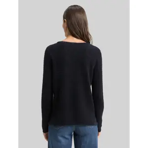 Striped Knit Jumper for Women Tom Tailor Featheryarn image-2