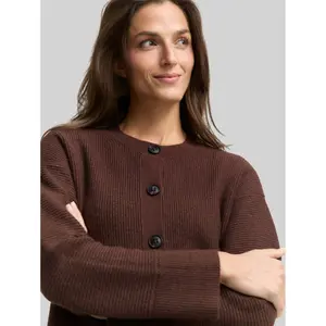 Women's ribbed cardigan Tom Tailor image-4
