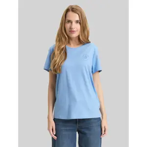 Women's T-Shirt with Floral Embroidery Tom Tailor image-1