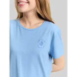 Women's T-Shirt with Floral Embroidery Tom Tailor image-4