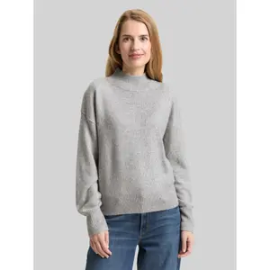 Oversized Knitted High Neck Pullover for Women Tom Tailor image-1