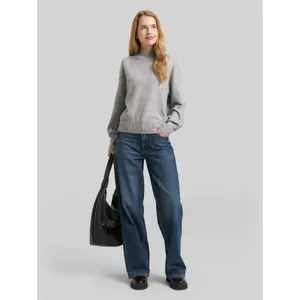 Oversized Knitted High Neck Pullover for Women Tom Tailor image-3