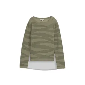 Textured Mesh Pull Woman Tom Tailor image-0
