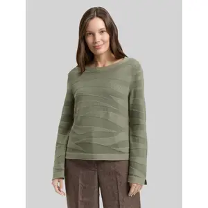 Textured Mesh Pull Woman Tom Tailor image-1