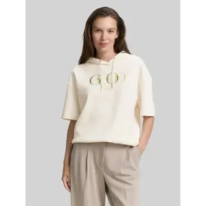 Illustrated Hooded Sweatshirt Women Tom Tailor image-1