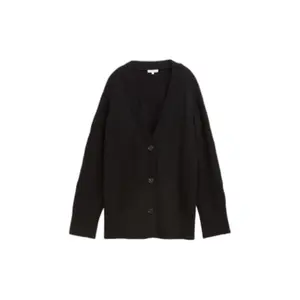Lurex Jacquard Knit Cardigan for Women Tom Tailor image-0