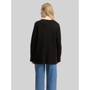 Lurex Jacquard Knit Cardigan for Women Tom Tailor image-2