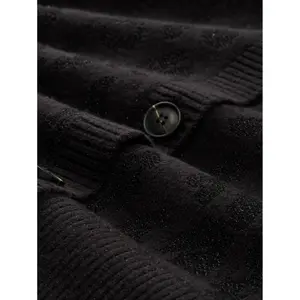 Lurex Jacquard Knit Cardigan for Women Tom Tailor image-5