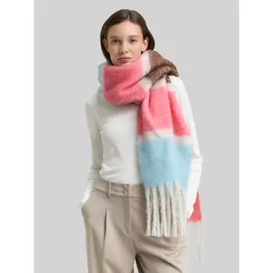 Fringed Striped Scarf Women Tom Tailor image-1