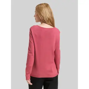 Basic Rundhalsstrickpulli Damen Tom Tailor image-2