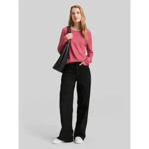Basic Rundhalsstrickpulli Damen Tom Tailor image-3