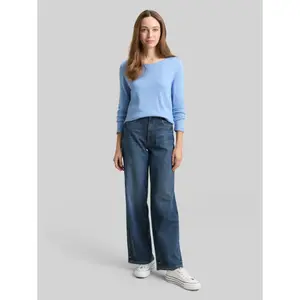 Basic Rundhalsstrickpulli Damen Tom Tailor image-3