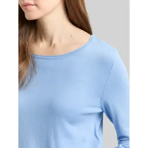 Basic Rundhalsstrickpulli Damen Tom Tailor image-4