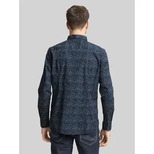 Fitted Printed Long Sleeve Shirt Tom Tailor image-2