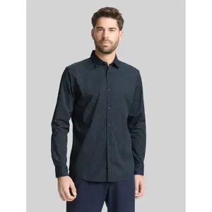 Fitted Printed Long Sleeve Shirt Tom Tailor image-1