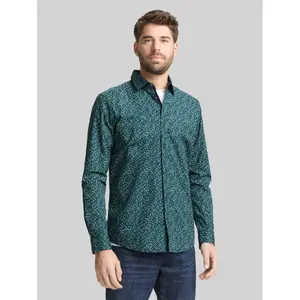 Fitted Printed Long Sleeve Shirt Tom Tailor image-1