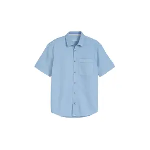 Shirt with Textured Structure Tom Tailor Regular Fit image-0
