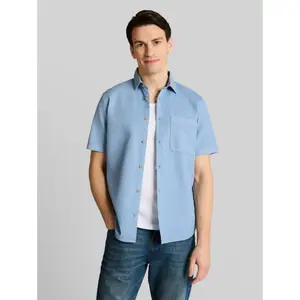 Shirt with Textured Structure Tom Tailor Regular Fit image-1