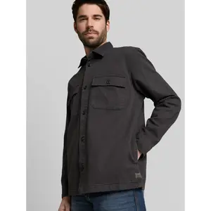 Washed Effect Overshirt Tom Tailor image-4