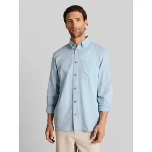 Long Sleeve Overshirt with Turn-Up Function Tom Tailor image-1