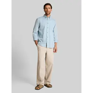 Long Sleeve Overshirt with Turn-Up Function Tom Tailor image-3