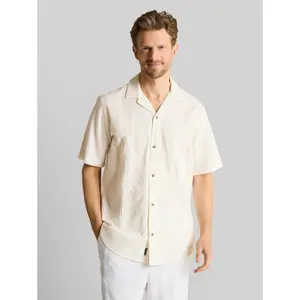 Embroidered Cotton Shirt Tom Tailor image-1