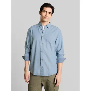 Long Sleeve Cotton Linen Shirt Tom Tailor image-1