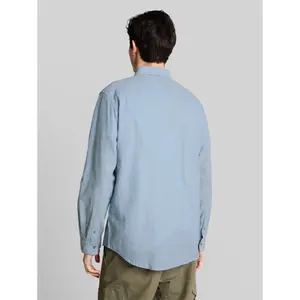 Long Sleeve Cotton Linen Shirt Tom Tailor image-2