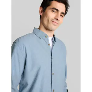 Long Sleeve Cotton Linen Shirt Tom Tailor image-4