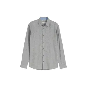 Long Sleeve Cotton Linen Shirt Tom Tailor image-0