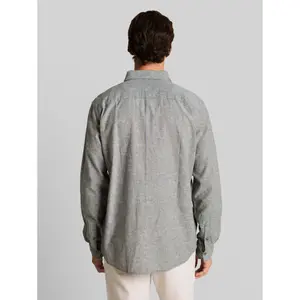 Long Sleeve Cotton Linen Shirt Tom Tailor image-2