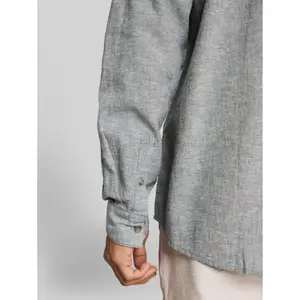 Long Sleeve Cotton Linen Shirt Tom Tailor image-4