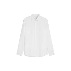 Long-sleeved linen shirt Tom Tailor Regular Fit image-0