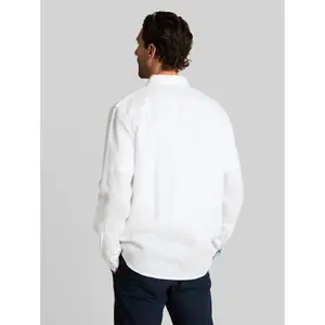 Long-sleeved linen shirt Tom Tailor Regular Fit image-2