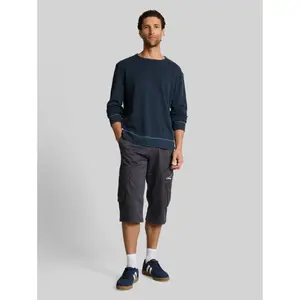 Printed Bermuda Shorts Tom Tailor Max image-1