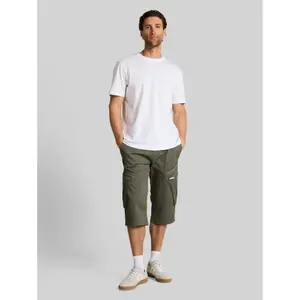 Printed Bermuda Shorts Tom Tailor Max image-1