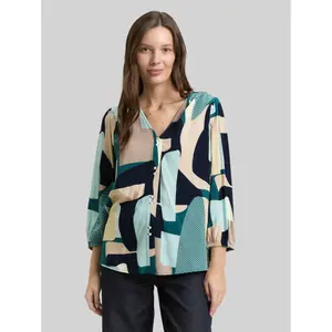 3/4 Sleeve V-Neck Blouse for Women Tom Tailor image-1