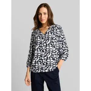 3/4 Sleeve V-Neck Blouse for Women Tom Tailor image-1