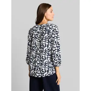 3/4 Sleeve V-Neck Blouse for Women Tom Tailor image-2