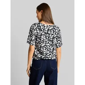 Patterned Blouse with Elasticated Hem for Women Tom Tailor image-2