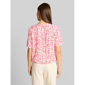 Patterned Blouse with Elasticated Hem for Women Tom Tailor image-2