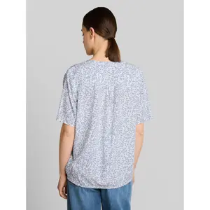 Patterned Blouse with Elasticated Hem for Women Tom Tailor image-2