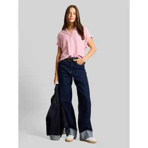 Women's Short Sleeve Striped Blouse Tom Tailor image-3
